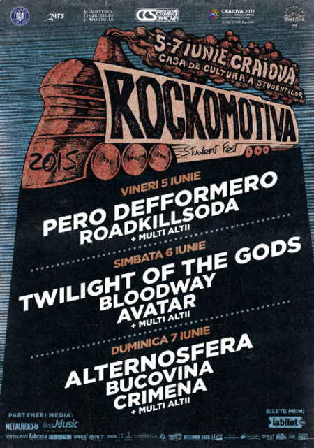 Festivalul Rockomotiva va avea loc la Craiova in iunie